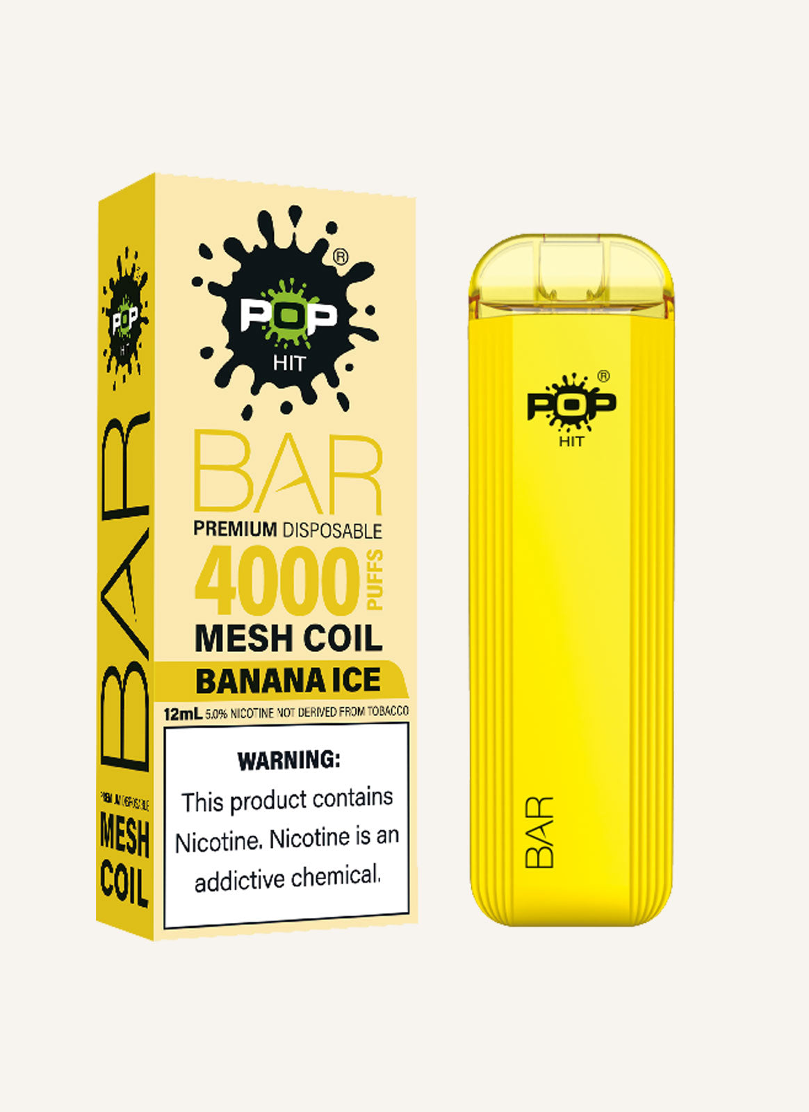 Pop Bar Disposable Device – Banana Ice