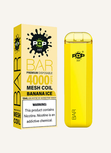 Pop Bar Disposable Device – Banana Ice – popvapor-demo