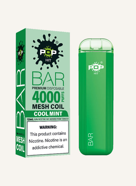 Pop Bar Disposable Device Cool Mint popvapor-demo Pop Bar Disposable Device Cool Mint popvapor-demo