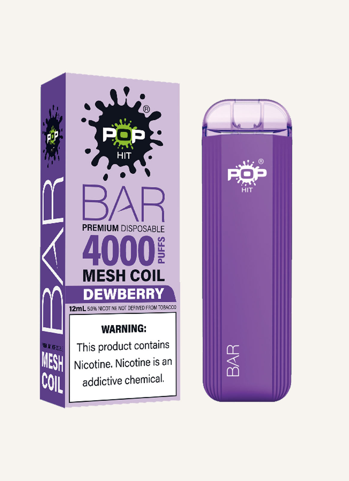 Pop Bar Disposable Device – Dewberry