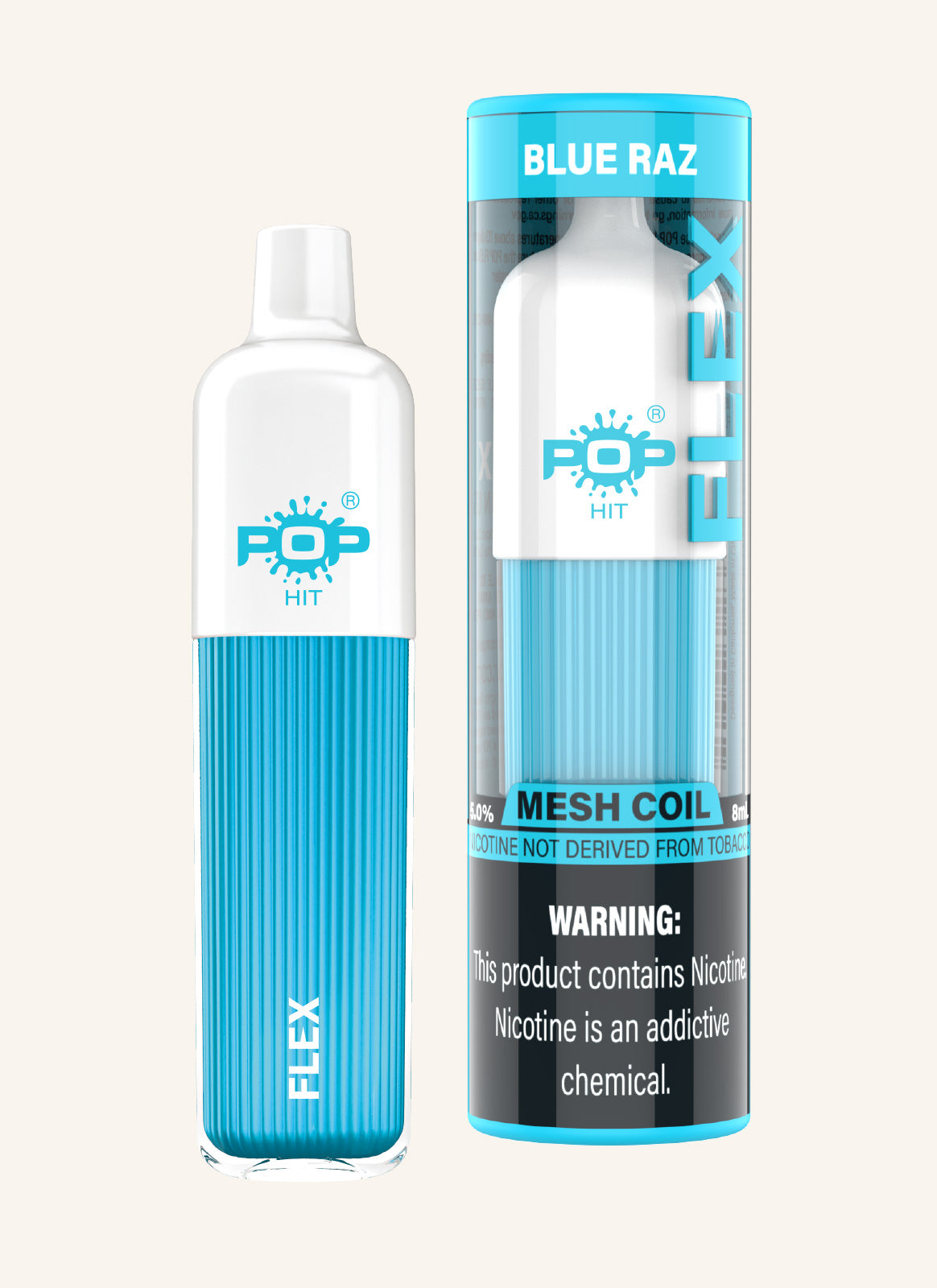 Pop Flex Disposable Device – Blue Razz