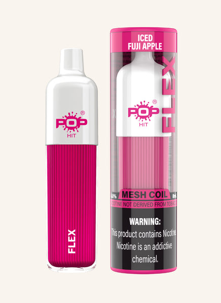 Pop Flex Disposable Device Iced Fuji Apple popvapor-demo Pop Flex Disposable Device Iced Fuji Apple popvapor-demo