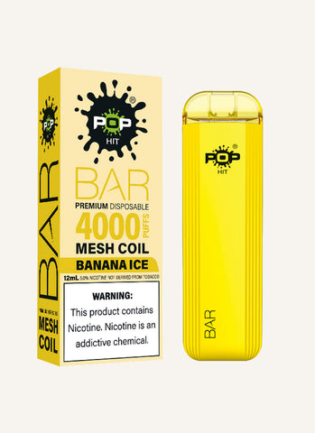 Pop Bar Disposable Device Banana Ice popvapor-demo Pop Bar Disposable Device Banana Ice popvapor-demo